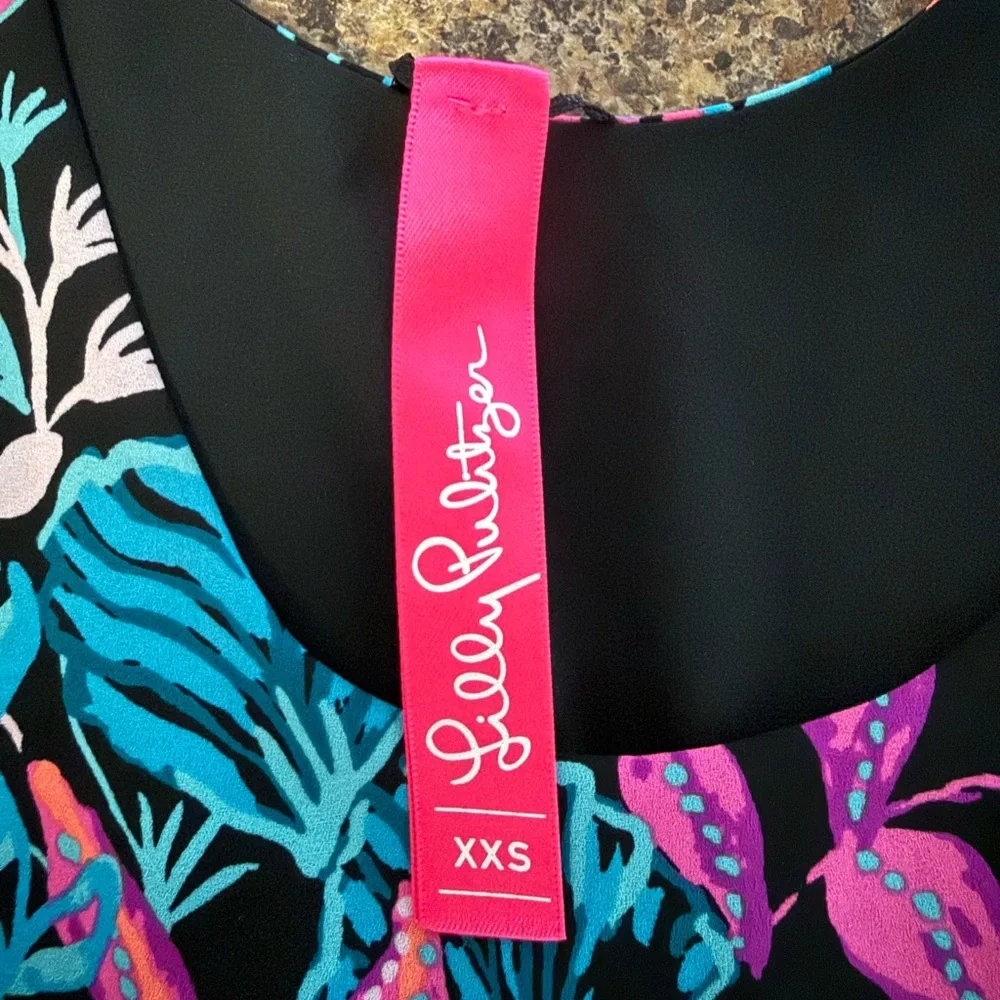 Lilly Pulitzer Florin Reversible Tank Top XXS Preppy Resortwear - Picture 2 of 6